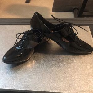 Aldo Black Patent Leather shoes.